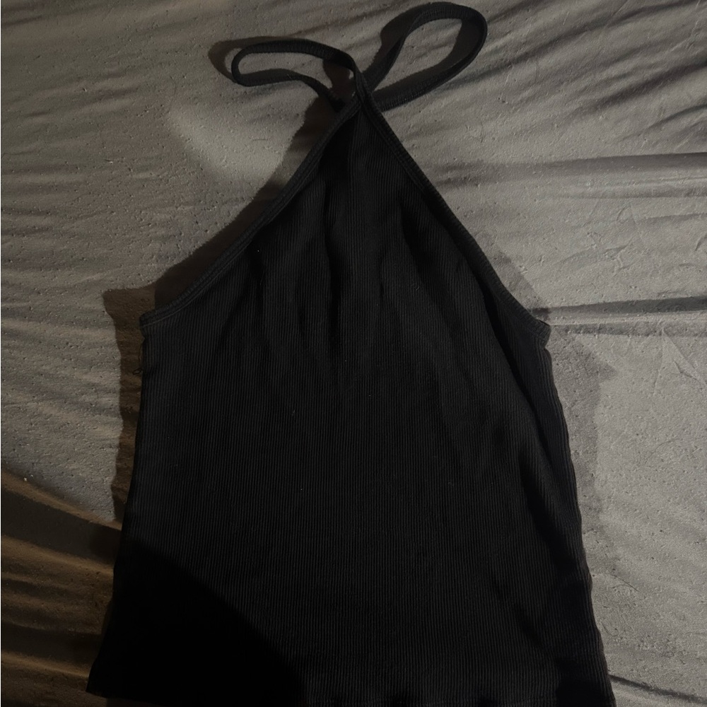 American Eagle Outfitters Black Knit Top